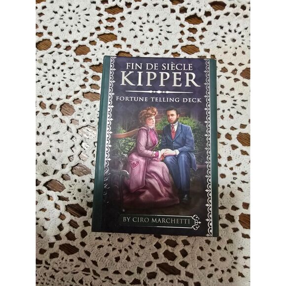 Fin de Siecle Fortune Telling Deck 39 Cards 83 PG Illustrated Guidebook US Games - Picture 1 of 6